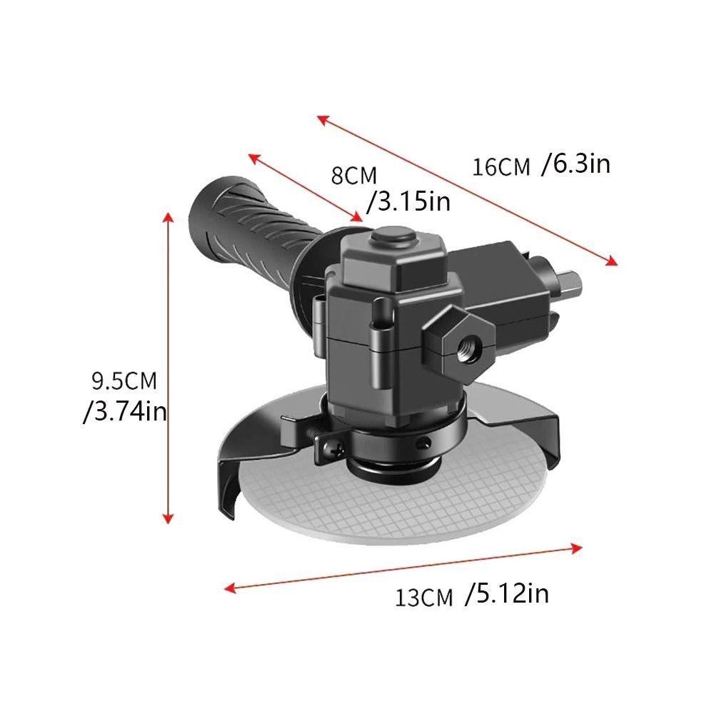 Полировка угловой шлифовальной машины конверсионная головка набор DIY модифицированный инструмент