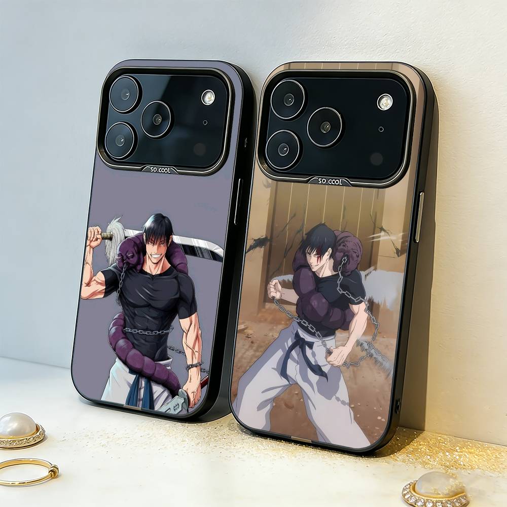 Чехол для телефона Toji F-Fushiguro Jujutsu K-Kaisen Для iPhone17,16,15,14,13,12,11,Pro,MAX Белый Матовый Ударопрочный Чехол