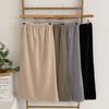 Haven Velvet Ribbed Long Skirt 4color Choden