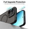 Матовый противоударный чехол-щит для Xiaomi Poco X8 Pro Max Redmi Turbo 5Max, ТПУ-рамка, матовый пластик, магнитная крышка для телефона, Fundas