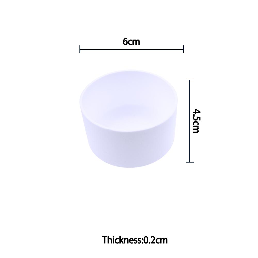 For Better Life 1Pc 6cm Soft Silicone Cup Bottom Sheath Protector Sleeve For Glass Water Tea Bottle Anti Damage Accessories