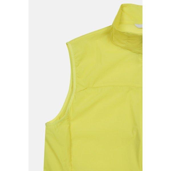 Kolon SportS Мужская S Легкая Эластичная Ветрозащитная Жилетка Желтая Jwvam25301yel