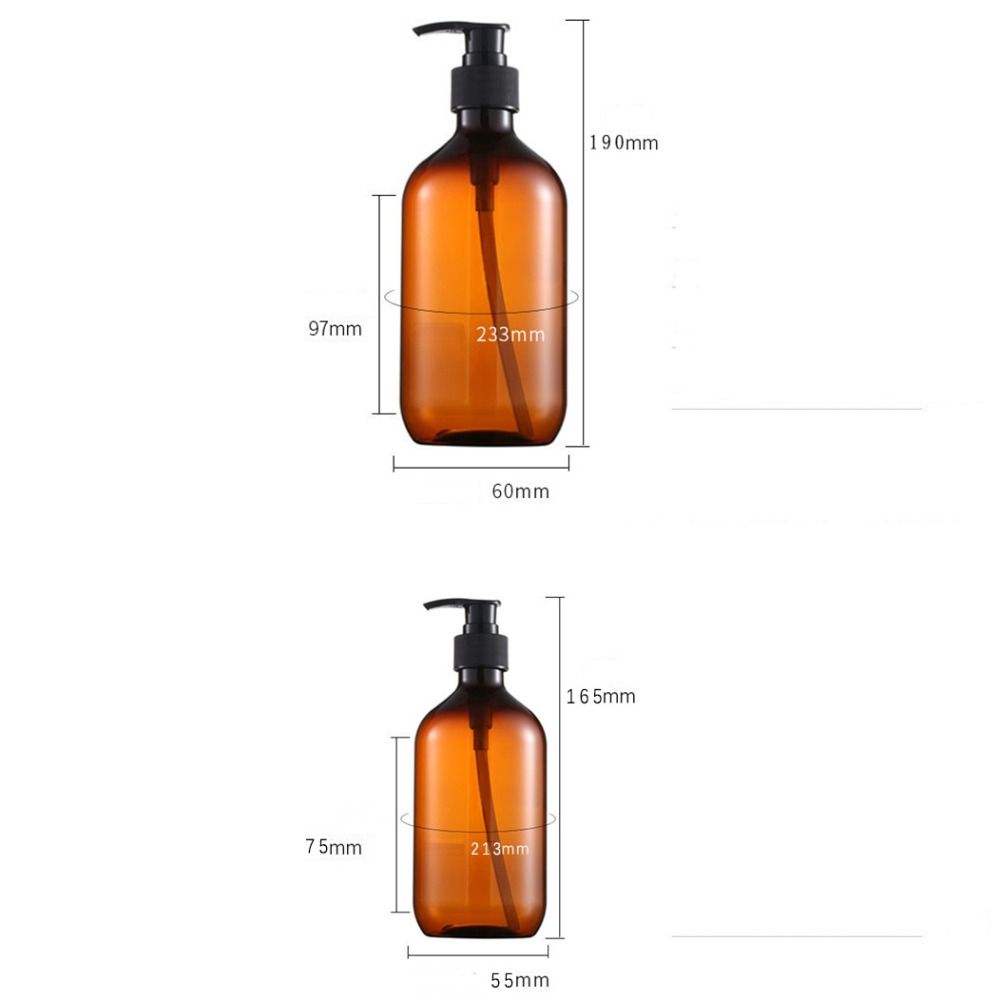 300 мл/500 мл дозатор сменный ПЭТ многоразовые бутылки аксессуары для шампуня бутылка