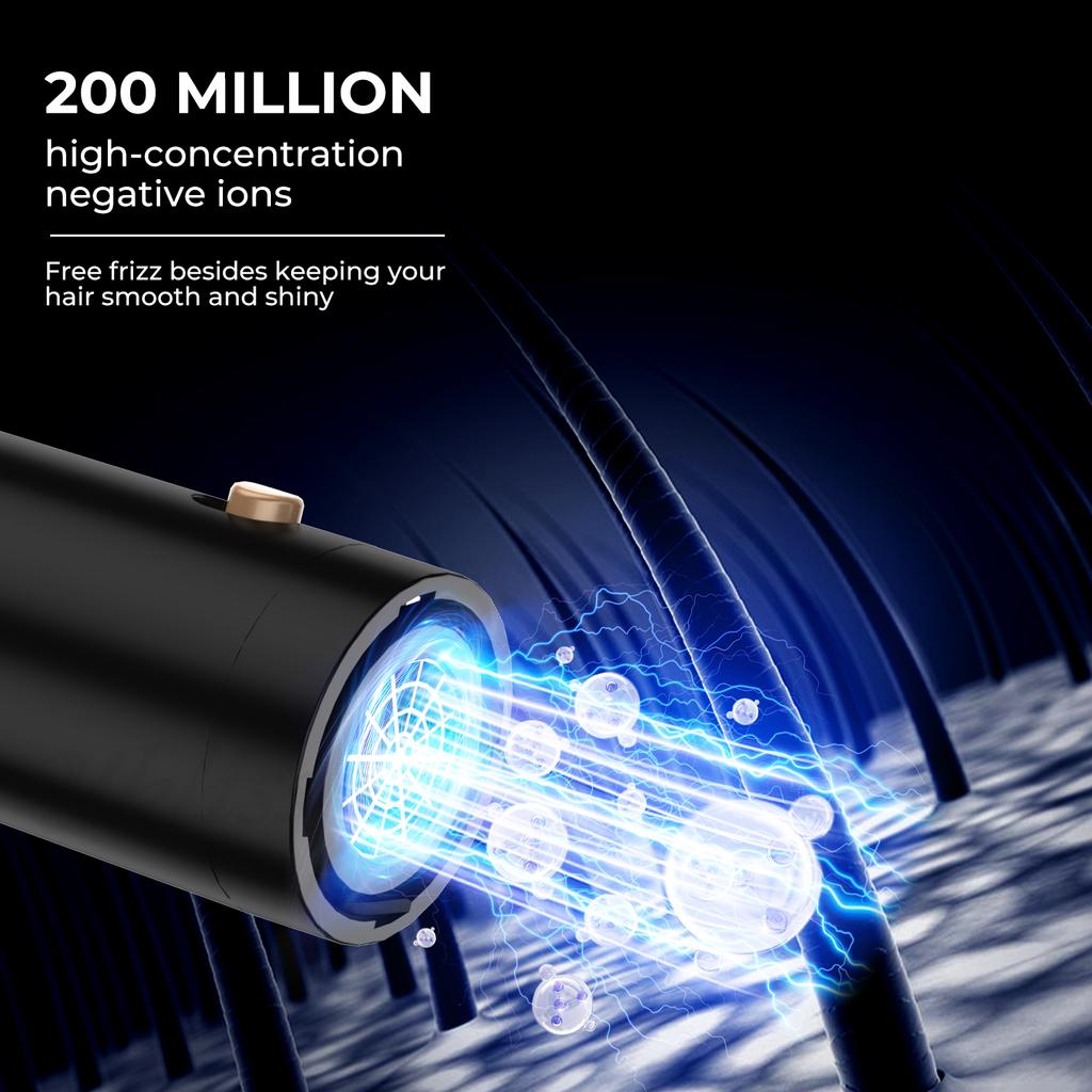 6 в 1 щетка с горячим воздухом складной фен стайлер электрическая щетка для нагрева волос щипцы для завивки воздуха палочка складная фен расческа