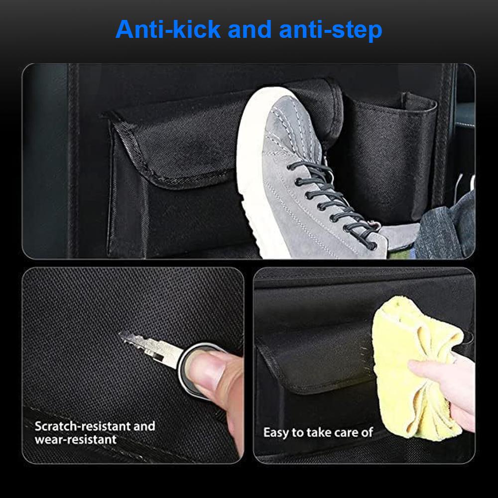 Car Backseat Storage Bag Auto Seat Back Pocket Auto Interior Supplies Upgrade For Car Truck SUV Van Rear Seat Trunk Organizer