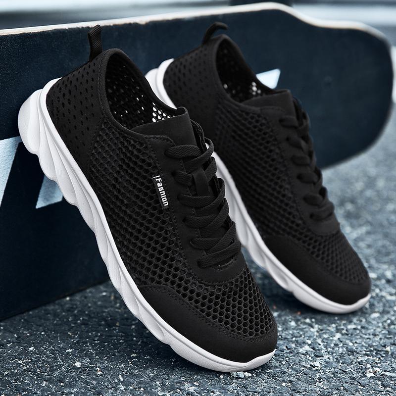Summer sports and leisure sandals large size breathable mesh shoes summer hollow mesh thin
