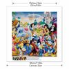 DIY Diamond Painting Round Diamond Disney Story Full Diamond Mosaic Home Decoration Painting Cross Stitch Kit