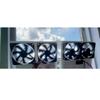 10W Solar Panel Powered Fan Mini Ventilator For Greenhouse Pet Chicken House