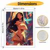Disney Pocahontas digital oil painting diy handpainted coloring painting home decoration wall art kit for bedroom living room room decor