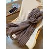 Autumn and Winter Atmosphere Imitation Cashmere Scarf for Women Warm Retro Student Long Shawl Korean Ins Cold Protection Scarf for Men