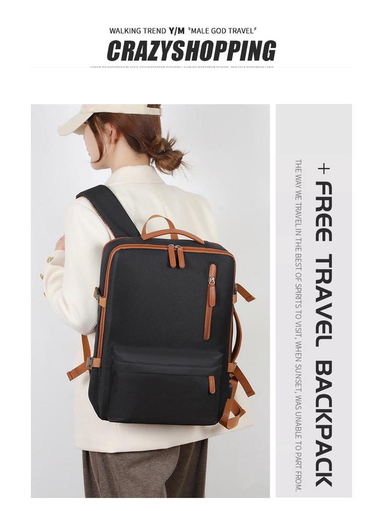 Рюкзак для ноутбука большой вместимости, многофункциональный, для трансграничных путешествий и повседневной носки, расширяемый