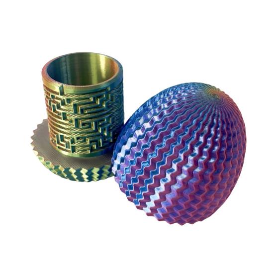 3D-печатное яйцо-лабиринт, игрушка для снятия стресса, образовательный лабиринт, ящик для хранения яиц, контейнер, игрушка-непоседа, домашний офис, пасхальное украшение