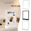 A4 A5 A6 Wine Catalog Menu Display Stand Acrylic Panel Table Card Sign Holder