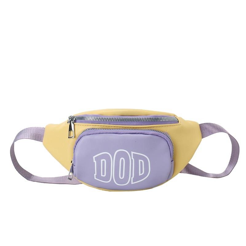 Модная детская повседневная наплечная сумка с цветным блочным дизайном и принтом букв для школы