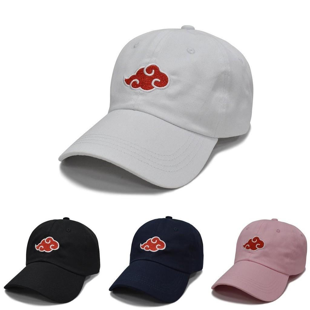 Comfortable Cotton Blend Naruto Uzumaki Baseball Cap Featuring Iconic Akatsuki And Uchiha Embroidery