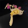 Lucky Magpie Bird Brooches For Women Clothing Coat Jewelry Accessories Gifts