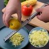 12 Inch Lemon Zester Stainless Steel Cheese Grater Slicer Rectangle Chocolate Lemon Zester with Non-Slip Handle Kitchen Gadgets