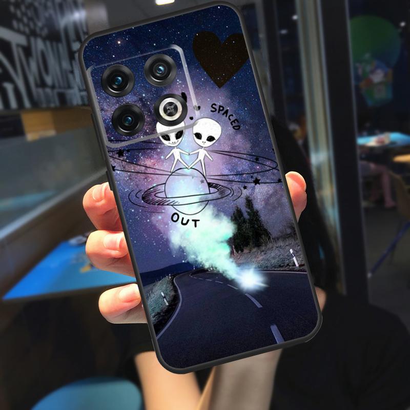 Эстетичный чехол-фунда с инопланетным дизайном для OnePlus 13 12 R 11 9 10 Pro 8T 9RT 10T OnePlus Nord 4 CE 2 3 Lite N30 N20