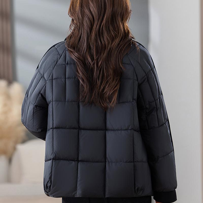 Middle Age Woman Winter Coats Plus Size Elegant Loose Thick Warm Parkas Female Jacket