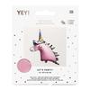 Ballon aluminium licorne