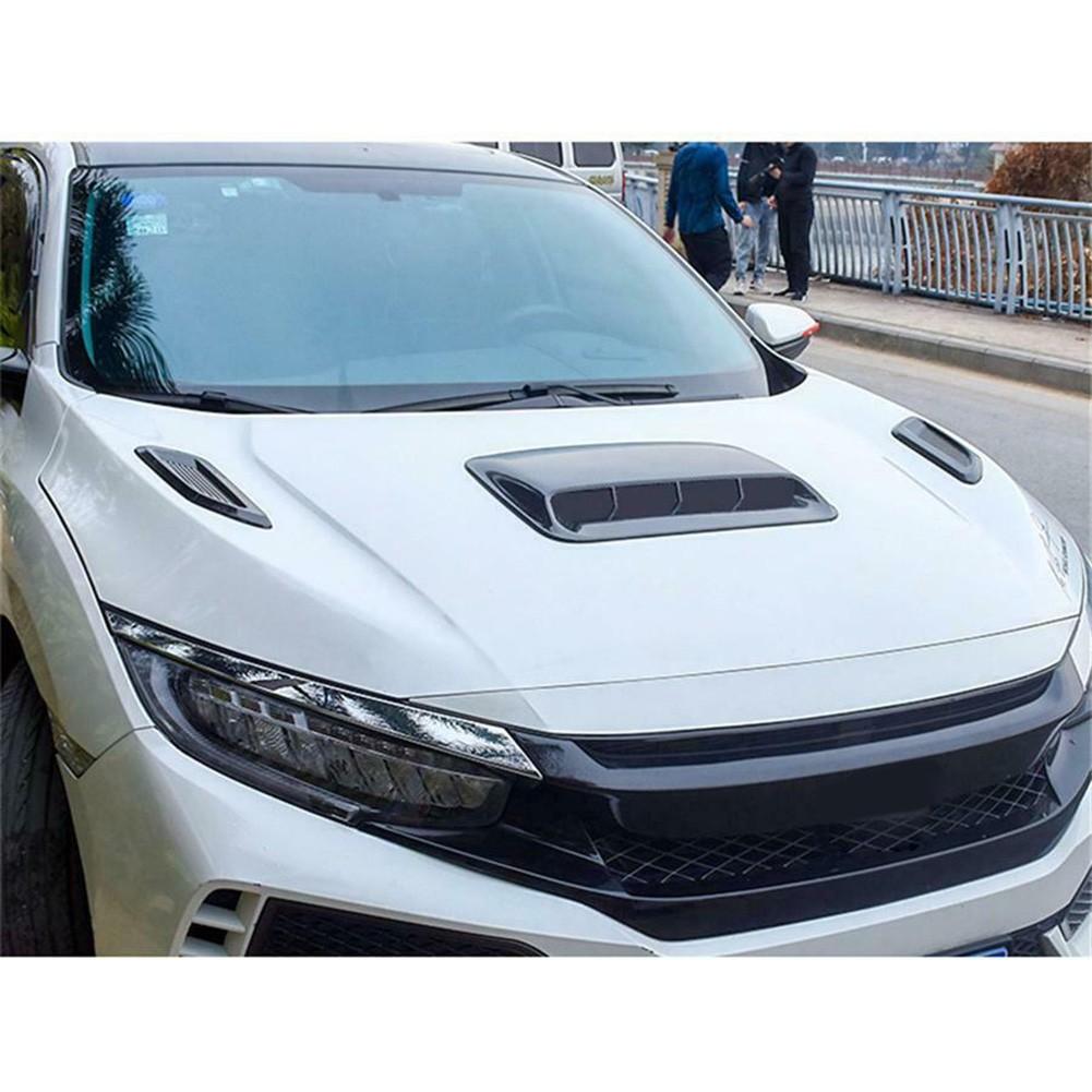 Стильный капот автомобиля Воздухозаборник Центральный воздухозаборник Капот Вентиляционное отверстие Декоративная крышка капота