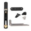 Individual Bridge Metal Single String Saddle Tailpiece Headless Fanned Fan Bridge for Guitar Bass