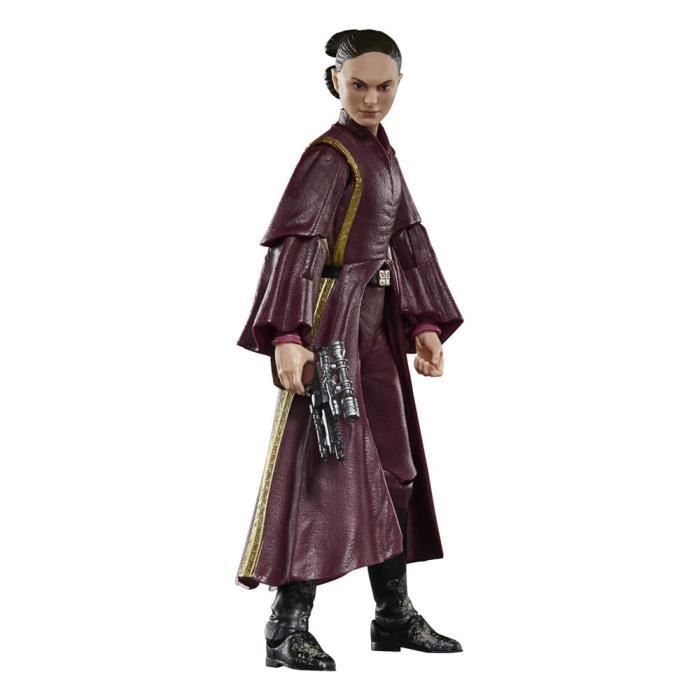 Figurine - HASBRO - Padmé Amidala - 15 Cm - 29 Points D'articulation - 2 Accessoires Blaster