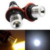 1Pc E39 E60 E87 X5 Led Angel Eye Ring Marker Side Light White Yellow Led Bulbs