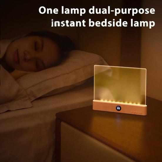 Книжный светильник Перезаряжаемый Прозрачный Светодиодный Плоский Светильник для Чтения Диммируемая Панельная Лампа с 3 Цветами и Таймером Свет на Всю Страницу для Читателей и Любителей Книг