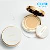 Adelica The New Gold Collagen Ampoule Cushion 3 Colors, No. 03 Cream Beige (1 Main Product + 1 Refill), 1 Set