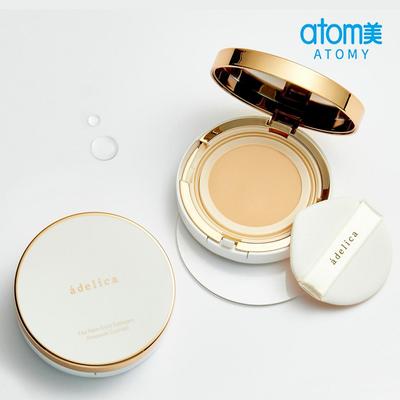 Adelica The New Gold Collagen Ampoule Cushion 3 цвета, Нет. 03 Кремово-бежевый (1 основной товар + 1 пополнение), 1 комплект
