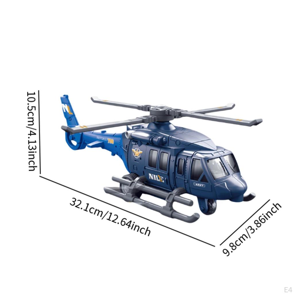 Модель вертолета Детский игрушечный самолет Самолет для подарка на день рождения