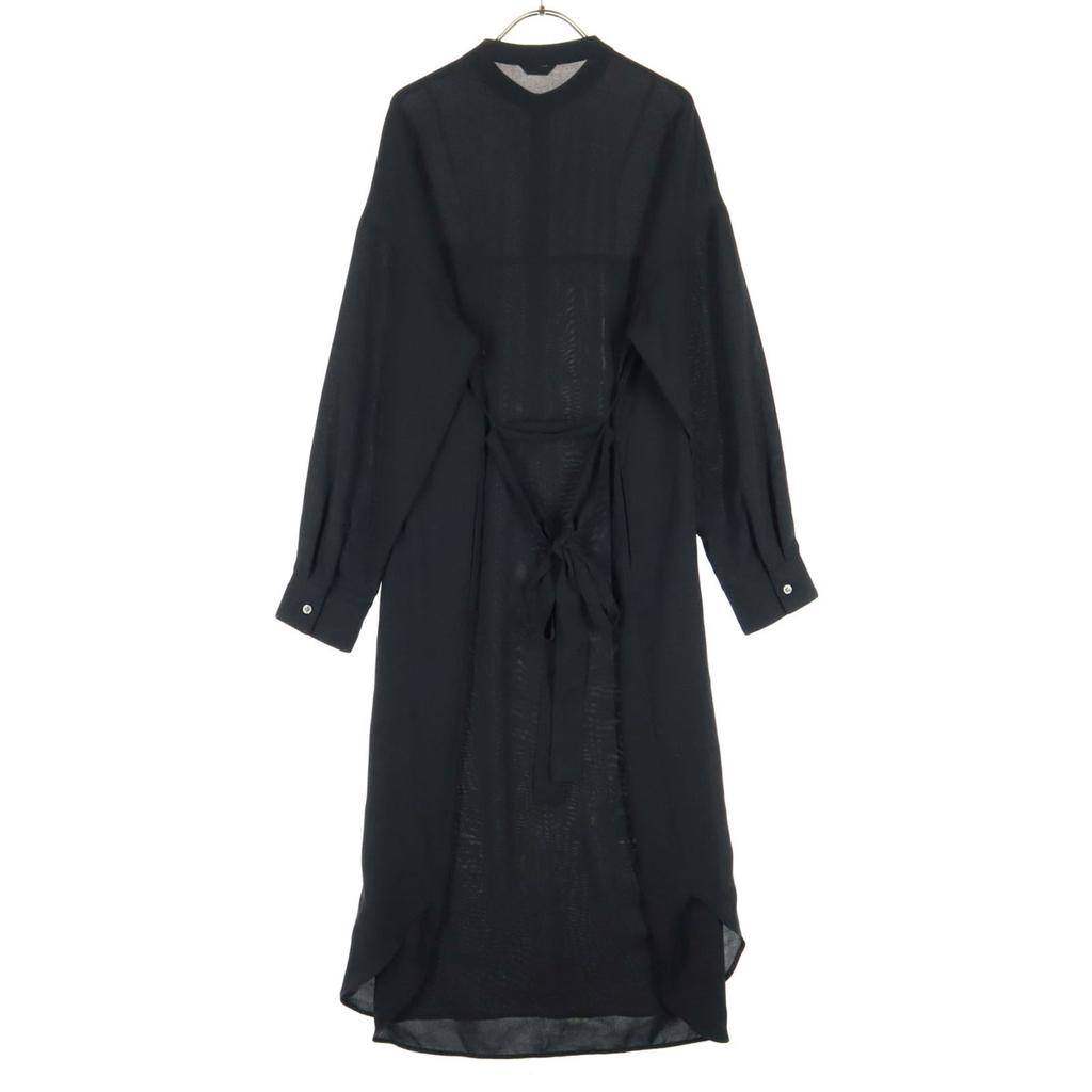 Beauty Products CLANE Long Sleeve Shirt Dress 2 Black Chest Pocket Women Used