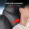 For Tesla Model 3 / Y Juniper Car Headrest Lumbar Support Memory Foam Car Rest Neck Pillow Seat Cushion Cover Car Accessories