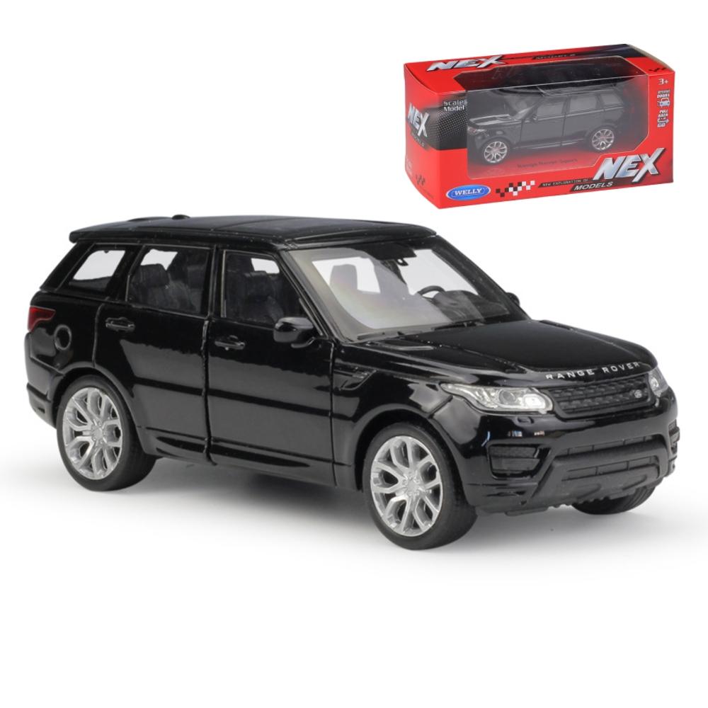 1/36 Land Rover Defender Range Rover Sport игрушечная модель автомобиля для детей Welly литая металлическая миниатюра коллекция подарок для мальчиков ребенок