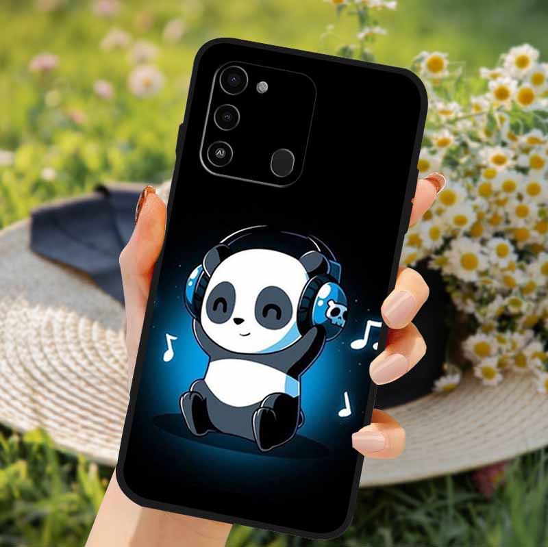 Чехол для Tecno Spark GO 2022 2024 Мультяшный кот Мягкий ТПУ Силиконовый Чехол для Телефона Для Tecno Spark 8C Чехол Защитный Spark8C KG5k KG5j