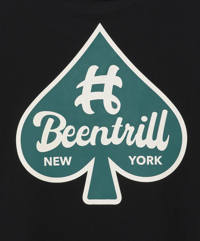 Футболка BEENTRILL Spade Hashtag (черный)