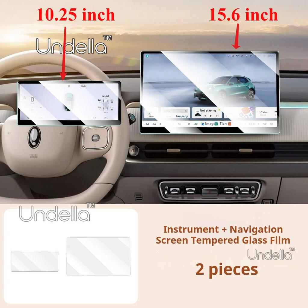 14.6/15.6 Inch For GWM Ora 5 2026 2027 Car Interior GPS Navigation Matte Protective LCD Screen Tempered Glass Film Accessories