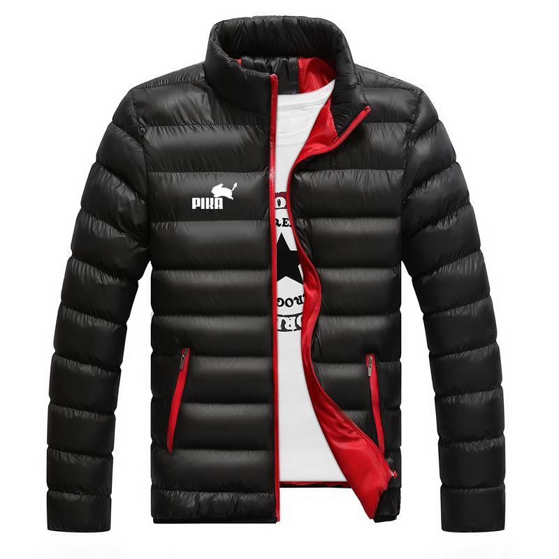 Pikas Printed Jacket, Loose Cotton Jacket, Men's And Women's Outdoor Cotton Jacket, Fashionable Warm Jacket, Casual Jacket