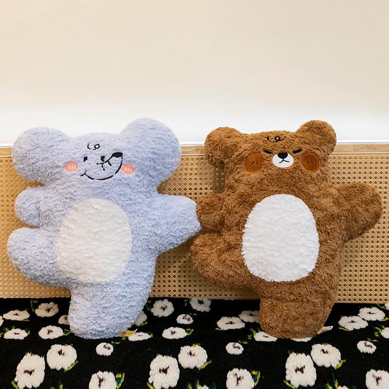 Слон Медведь Мультяшная Плюшевая Игрушка Животное Мягкая Кукла Спящее Украшение Подарок