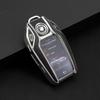 Подходит для BMW Защитный чехол для ключа с ЖК-дисплеемBMW5Series Key Shell7Чехол для автомобильного ключа с кожаным узором