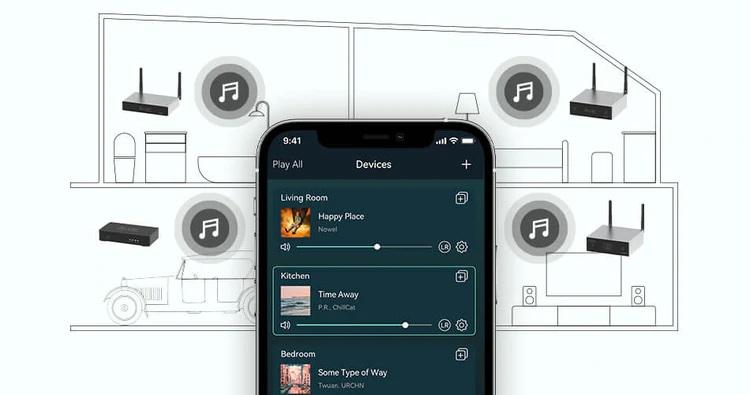 Arylic A30+ Wzmacniacz Strumieniowy Wi-Fi Multiroom