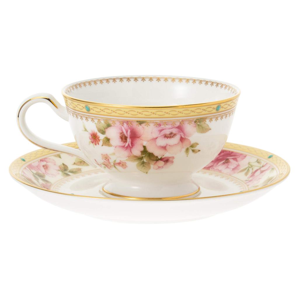 Noritake Hartford Cup Saucer Bone & (Pair Set) (Coffee/Tea) 190cc, China, P97221/4861