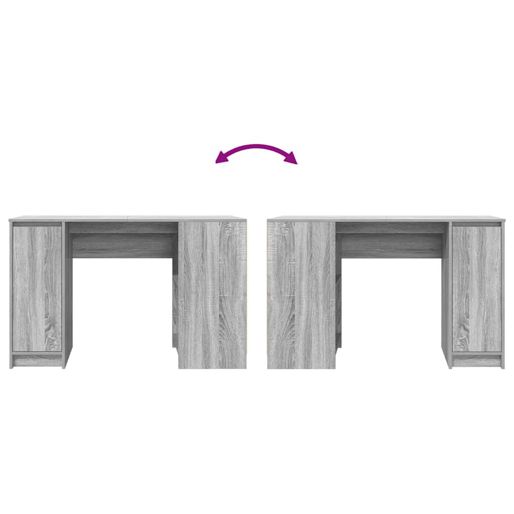 Desk Grey Sonoma 120 x 42 x 76 cm Particleboard