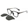 POLAROID Pld 6080 G Cs With Clip On Polarized 08a M9 Unisex eyeGlasses