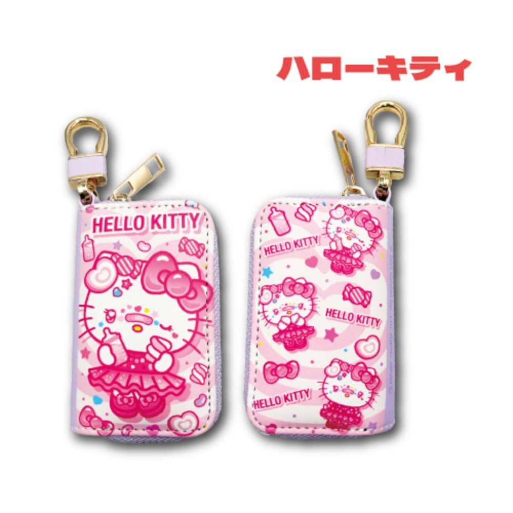 Хатаяма Сёдзи Кейс для смарт-ключа Sanrio Декора Китти В9×Ш5,5×Г2 см 34203137