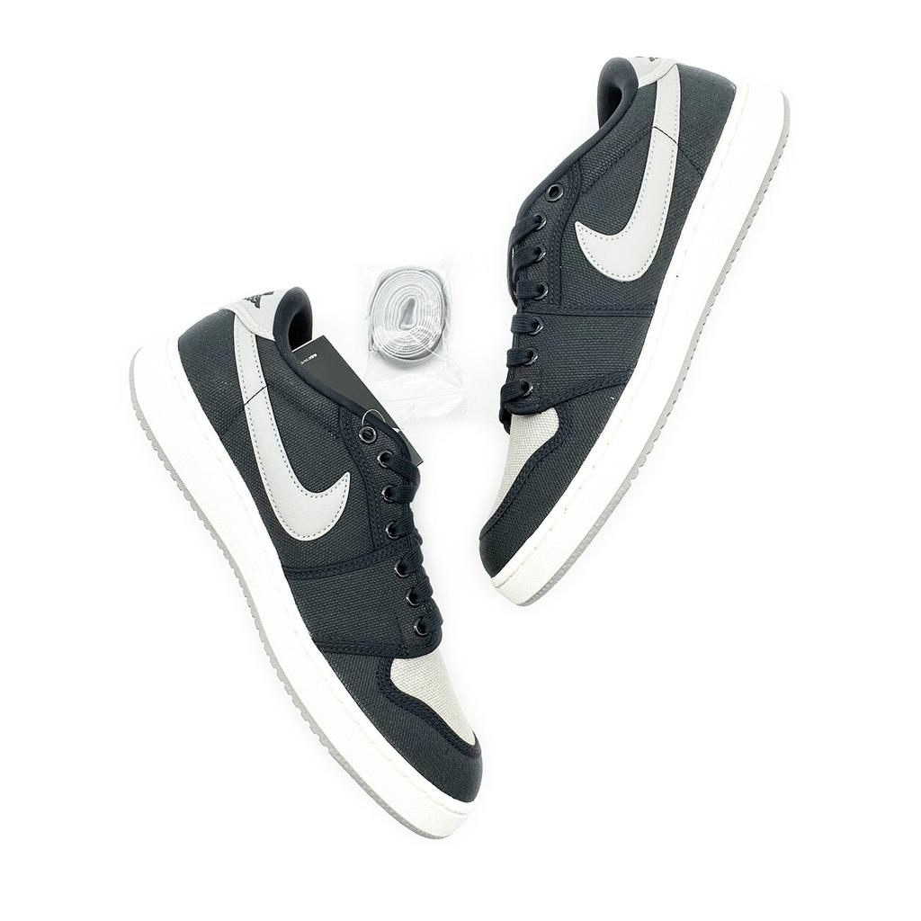 DX4981-002 Nike Air Jordan 1 Low KO Shadow Черный Парус Средне-серый