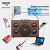 Aigo T190 Portable KTV Bluetooth Speaker with Dual Microphones