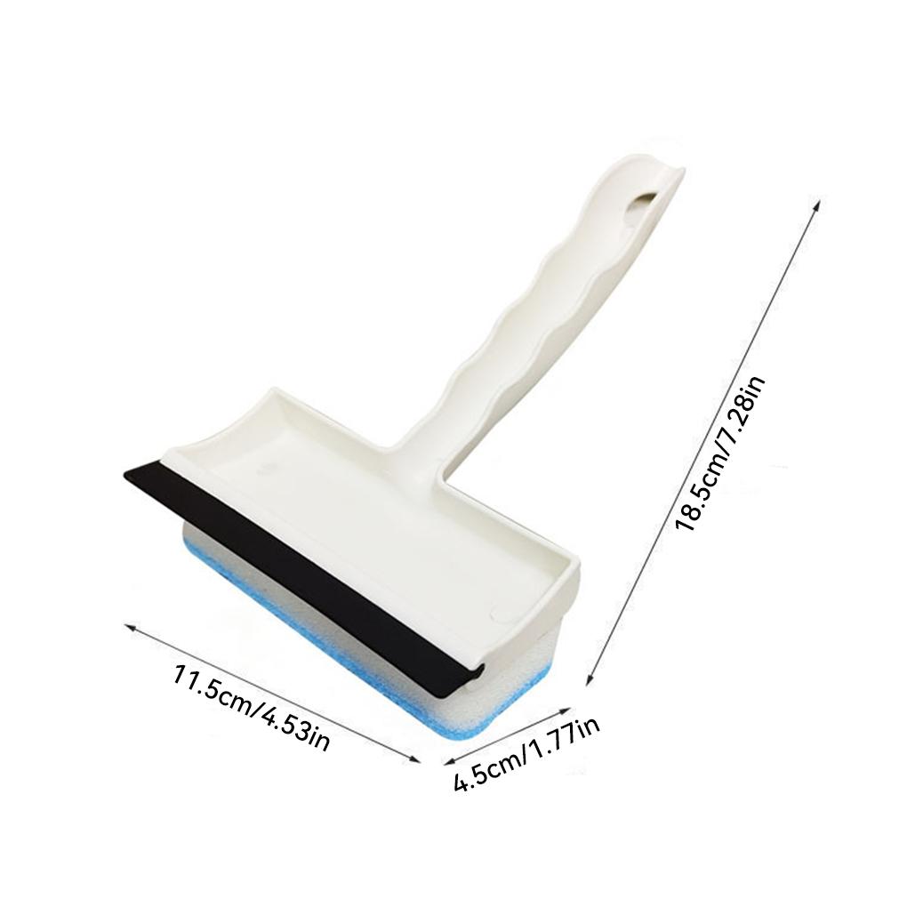 Стеклоочиститель для окон Двусторонние стеклоочистители Очистка Смягчающая грязь Щетка Сгон Долговечная Простая в уходе Керамическая плитка