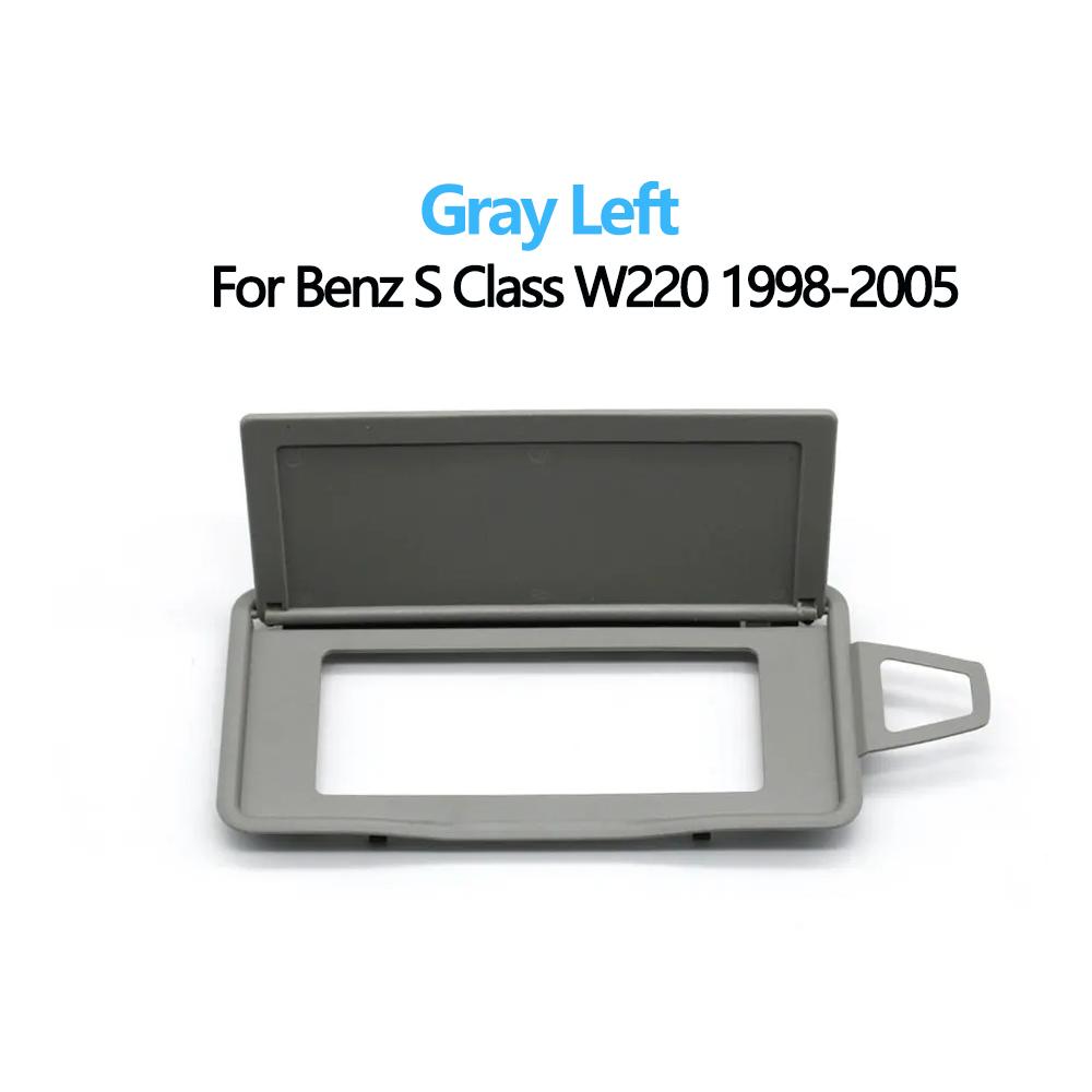 W220 Car Sun Visor Car Interior Sun Shade Visor Makeup Cosmetic Mirror Cover For Benz S Class 1998-2002 S350 S400 S500